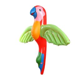 Inflatable Parrot Blow Up Cute Lifelike Flying Parrot Birds Inflates for Hawaiian Summer Tropical Theme Beach Pool Party