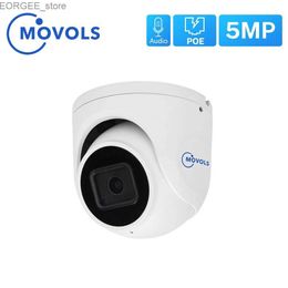 Other CCTV Cameras MOVOLS 5MP POE IP Camera Metal Case Built-in MIC IMX335 P2P Security Waterproof Night Vision Surveillance CCTV Camera Y240403