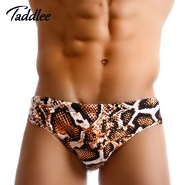 Swimwear Taddlee Brand Men Swimwear Brazilian Cut Classic Cut Swimsuits Sexy Mens Man Briefs Bikini Gay Man new Boxer Trunks Sport Shorts