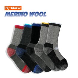 Suits 2 Pairs Merino Wool Thermal Socks For Men Women Winter Keep Warm Ski Hiking Socks Sports Outdoor Thermosocks Thicken M L XL