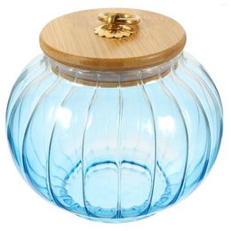 Storage Bottles Glass Sweet Jar Empty Bottle With Cap Candy Lids Decorative Small Containers