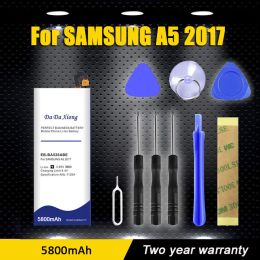 Clipboard Replacement Samsung Battery for Galaxy Edition A5 2017 A520f Sma520f Phone Ebba520abe 5800mah