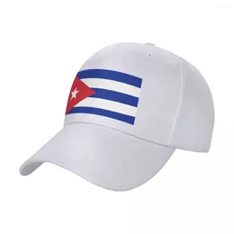 Ball Caps Cuban Flag Of Cuba Cap Baseball Trucker Hat Female Men's