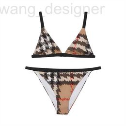 Women's Swimwear designer luxury bikini Swimwear Cheque PRINTED BIKINI 7OKX