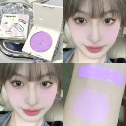 Velvet Purple Blush Palette Lasting Natural Brighten Face Soft Matte Cheek Rouge Multi-purpose Eyes Lips Makeup Blush Cosmetics