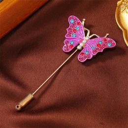 High-grade temperament water diamond brooch delicate suit corsage delicate anti-light pin women's clothes fixed accessories badge