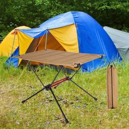 Furnishings Camping Table Folding Table Aluminum Patio Furniture Waterpoof Fishing Beach Grill Cooking Station Desk Outdoor Picnic Cooking