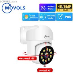 Other CCTV Cameras Movols 4MP/4K Video Surveillance PTZ Security POE Camera for XMEYE System Y240403