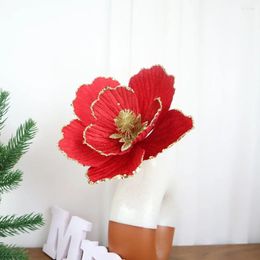 Party Decoration Christmas Velvet Flower Tree Arrangement Accessories Shooting Home Products