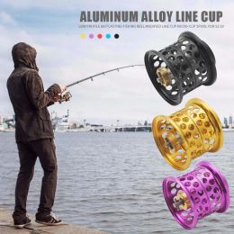 Reels Aluminium Alloy Casting Fishing Reel Modified Line Cup Microcup Spool for SS SV/T3/RYOGA1016 Portable Practical Spool for DA