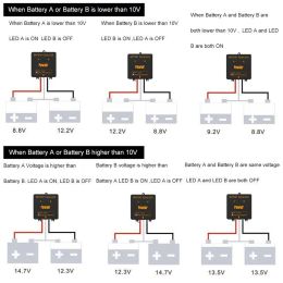 PowMr Battery Equaliser for 24V 36V 48V System Solar Voltage Balancer 1PC 2PCS 3PCS Series-Parallel Connected Charge Controller