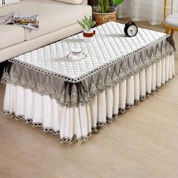 Table Cloth Wedding Lace White Cloths Plaid Dining Covers Washable Rectangular Manteles Dust-proof Home Decor Party Tablecloth