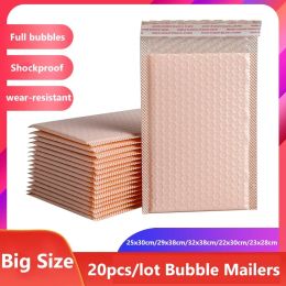 Mailers 20Pcs Bubble Mailers Bubble Padded Mailing Envelopes Mailer Poly for Packaging Self Seal Shipping Bag Bubble Padding Big Size
