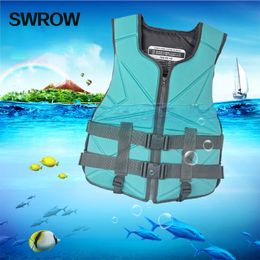 Neoprene Life Jacket Adult Kids Vest Water Sports Fishing Kayaking Boating Swimming Surfing Drifting Safety 240403