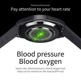 For Samsung Galaxy Watch 6 Pro Smart Watch Women Clock Bluetooth Call Heart Rate Waterproof Health Monitoring Smartwatch Women