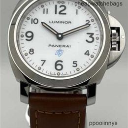 Luxury Watches Paneraiss Luminor Watch Italian Design Submersible Watch Base Acciaio Pam00630 Dial Manual Hand Wound Automatic Mechanical Watches Full