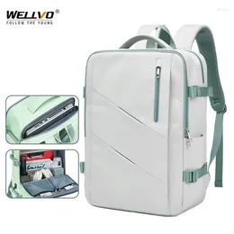 Backpack Casual Large Travel 15.6 Inch Laptop Rucksack High School College Students Bag Women Men Carry On Luggage Pack XA468C