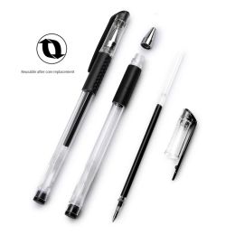 Gel Pen Set School Supplies Black Blue Red Ink Color 0.5mm Ballpoint Pen Kawaii Pen Writing Tool Office Office Stationery Stationer.
