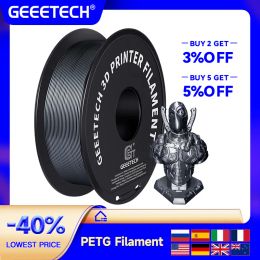 Photography Geeetech 1kg 1.75mm 1kg(2.2lbs) Pure Petg, 3d Printer Filament, Vacuum Packaging,tanglefree, 3d Printing Materials