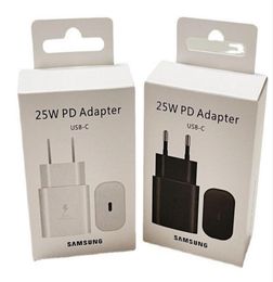 Cell Phone Charger EPTA800 25w Pd Fast Charge EU US UK For Galaxy S21 5G S20 S10 Note 20 10 A71 A70s A80 M51 Chargeur Carregador 1225291