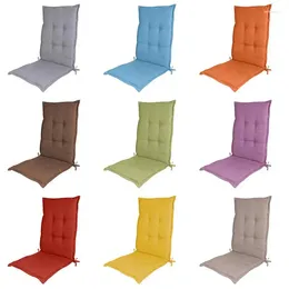 Bedding Sets Garden Chair Cushion Non-slip Sponge Core Filling Foldable Deck Solid Colours Thicken Cane Sofa