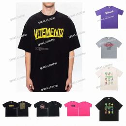 ESS Mens T-shirts Vetements T-shirt Men Polo High Quality Summer Mens Designer Essentialsweatshirts Printed Wash Water to Make Old Short Sleeved T Shirts 261