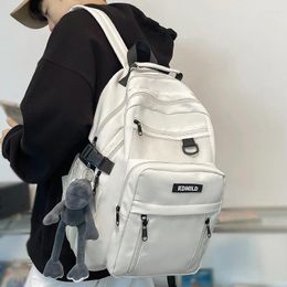 Backpack Cool Girl Boy Nylon Waterproof Laptop Student Bag Trendy Male Lady Travel Fashion Women Men College Female