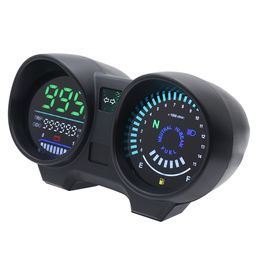 2023 Speedometer Digital Dashboard LED Electronics Motorcycle RPM Metre Gauge For Brazil TITAN 150 Honda CG150 Fan150 2010 2012