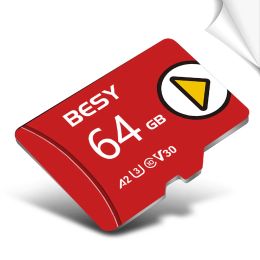 Cute Flash TF/SD Card 64gb 128gb 256gb V30 Ultra High Speed Micro Memory Card For Mobile Phone Computer Surveillance Camera sd