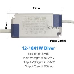 LED Driver 300mA 1W 3W 5W 7W 12W 18W 20W 25W 36W For Power Supply AC85-265V Lighting Transformers DIY Bulb Downlight Spotlight