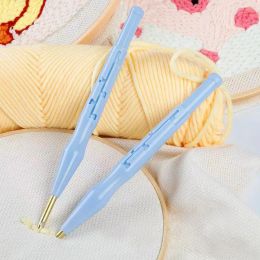 Magic Embroidery Punch Needle Pen Kit Cross Stitching Tool Set Weaving Tool Carpet Knitting Sewing Tool for DIY Sewing Craft Art