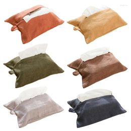 Storage Bags Cotton Linen Tissue Box Paper Towel Organise Household Accessory Supplies