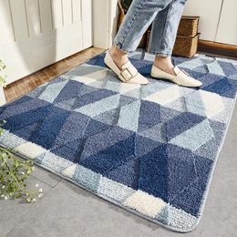 Carpets Modern Simple Wear-resistant And Dust-removing Floor Mats Household Entrance Absorbent Porch Balcony Non-slip