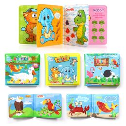 Baby Toys Bath Books Bathroom Waterproof Toys With BB whistle Water Bath BookS For Baby Early Educational Swimming Bathing Toy