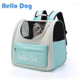 Cat Carriers Go Out Portable Large-capacity Bag Handbag Backpack Pet Carrier Outing Supplies Wear-resistant Scratch-resistant