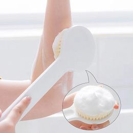 Japanese-style bath brush long handle back rubbing bath towel soft hair bath brush bath ball exfoliating back bath brush