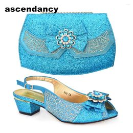 Dress Shoes Fashion Women Bag And Shoe Set Nigeria Party Size Italian Matching Bags For Wedding Plus Heels 43 Luxury Pumps