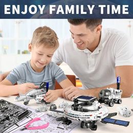 Science Experiment Solar Robot Kids Educational Toys 11 in 1 STEM Technology Gadgets Kits Learning Scientific Toys for Children