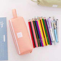 Large Capacity Pencil Case Kawaii Stationery Organiser School Office Supplies Back To School Pencil boxes for girls boy