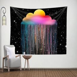 Tapestries Birthday Decoration For Girl Tapestry Festival Party Living Room Wall Hanging Blanket Background Cloth Bedroom Office