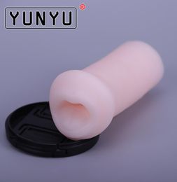 Male Masturbator Sex Toys For men Pocket real Pussy Oral Mouth Stimulate Penis Man Orgasm Oral Tongue Realistic Vagina C181228017256271