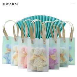 Towel Coral Velvet Bear Baby Shower Wedding Gift Party Favors Christmas Happy Birthday Accessories Diy Wholesale Cute Soft House