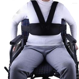 Storage Bags Wheelchair Safety Belt Breathable And Adjustable Back Gloves Mobility Fingerless Long Elastic Shoulder Fixing Brace