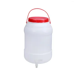 Storage Bottles Water Container Carrier With Faucet Beverage Dispenser Large Capacity