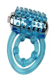 Clit Vibrating Cockrings Stretchy Delay Erection Silicone Penis Ring Enhancer Sex toys For Men Couple6649083