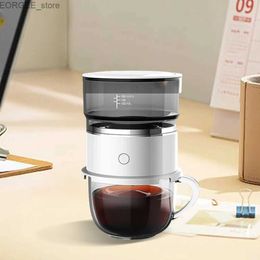 Coffee Makers Automatic hand drip coffee machine portable manual press coffee espresso machine is very suitable for travel camping home and office Y240403