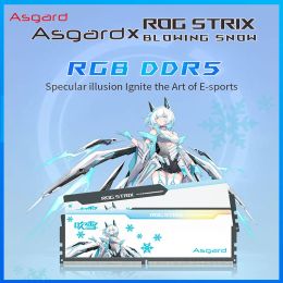 Asgard DDR5 memoria ram 32GB 16GBx2 6400MHz ddr5 RGB Memory Strip ROG STRIX Desktop Memory Strip Hynix A-die Particles CL38