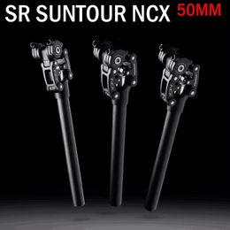 SR Suntour NCX Bicycle Damping Suspension Seat Post Mountain Bike 50mm Travel 272286300304309316339350mm Tube 240325