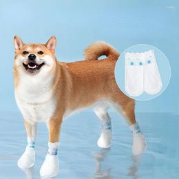 Dog Apparel Pet Shoes Disposable Shoe Covers Waterproof And Dustproof Foot Teddy Going Out Chihuahua Rain Boots