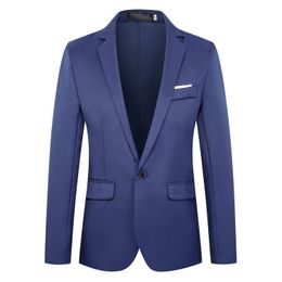 Men's Suits Blazers Business Suit Wedding Suits for Men Luxury Lapel Collar Tops One Button Designer Jackets Casual Slim Fit Formal Suit Blazer Men Suits Styles Coats